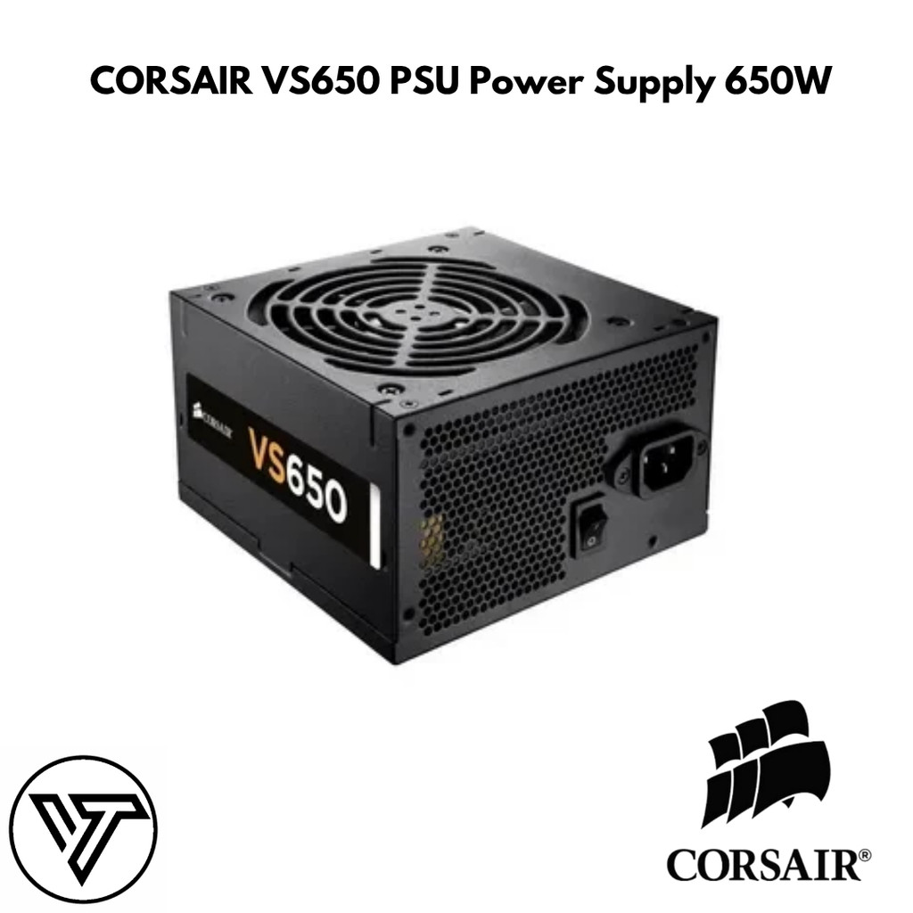 CORSAIR VS650 PSU Power Supply 650W