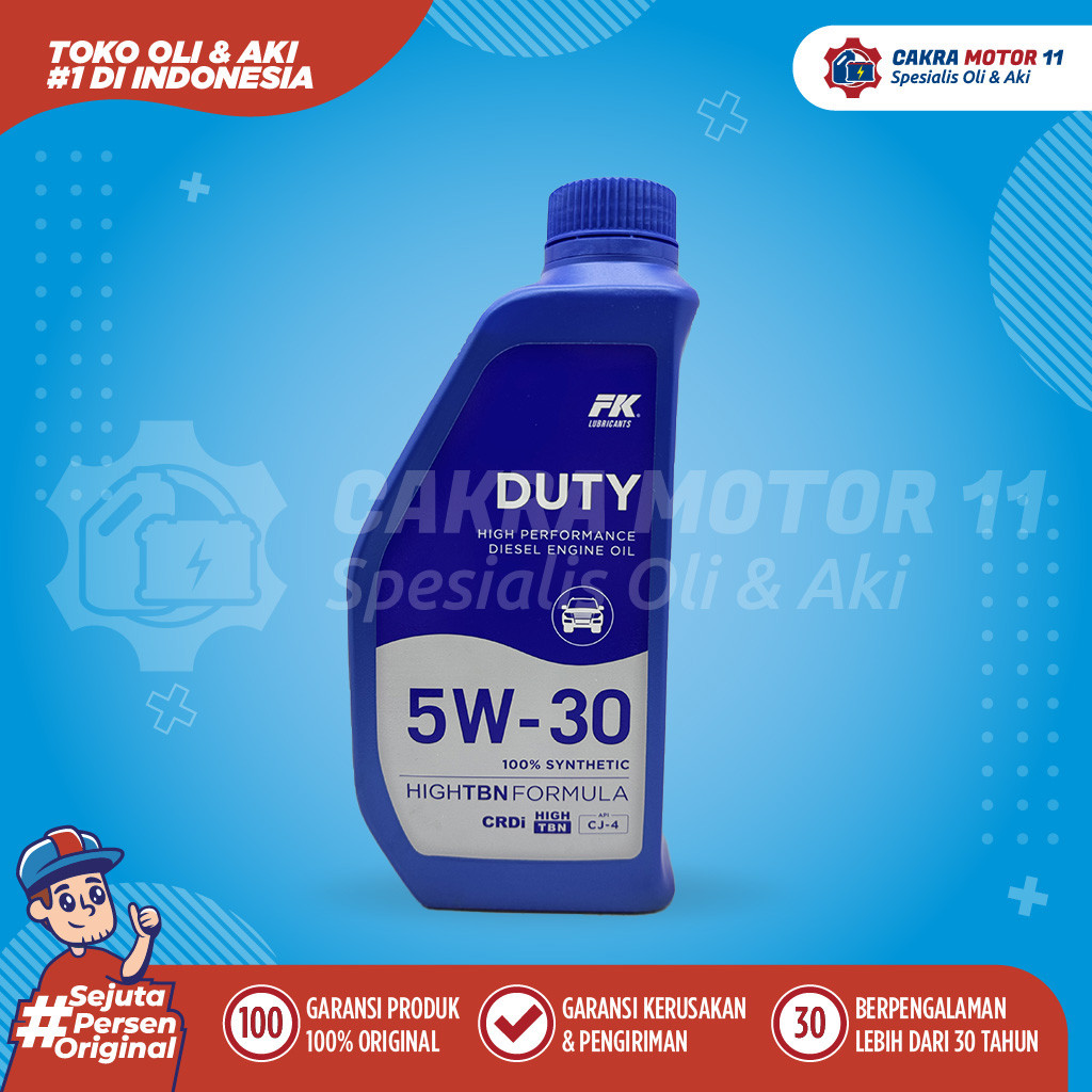 Fk Massimo Duty Cj-4 5w30 1lt