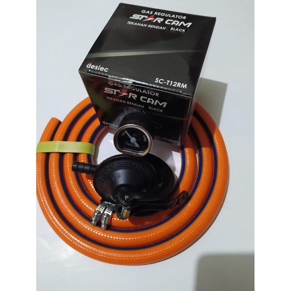 Promo Regulator Modena STARCAM SC-T12RM Selang Gas LPG Modena 1000 PSI