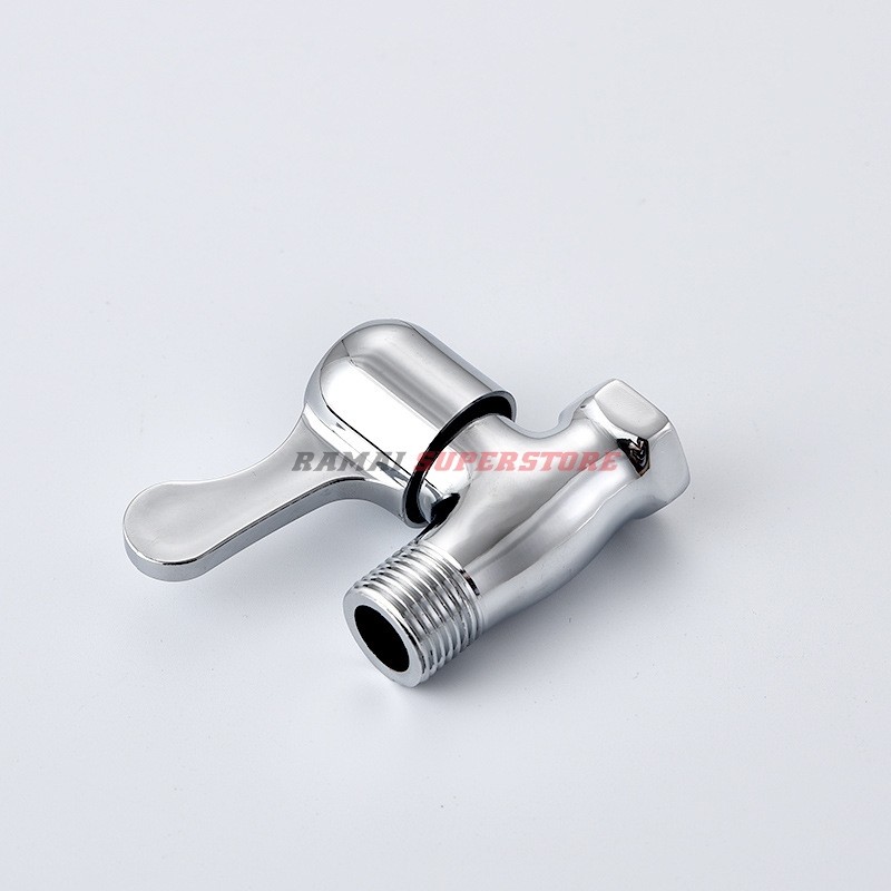 Stop Kran Lurus Drat Luar Dalam 1/2" inci