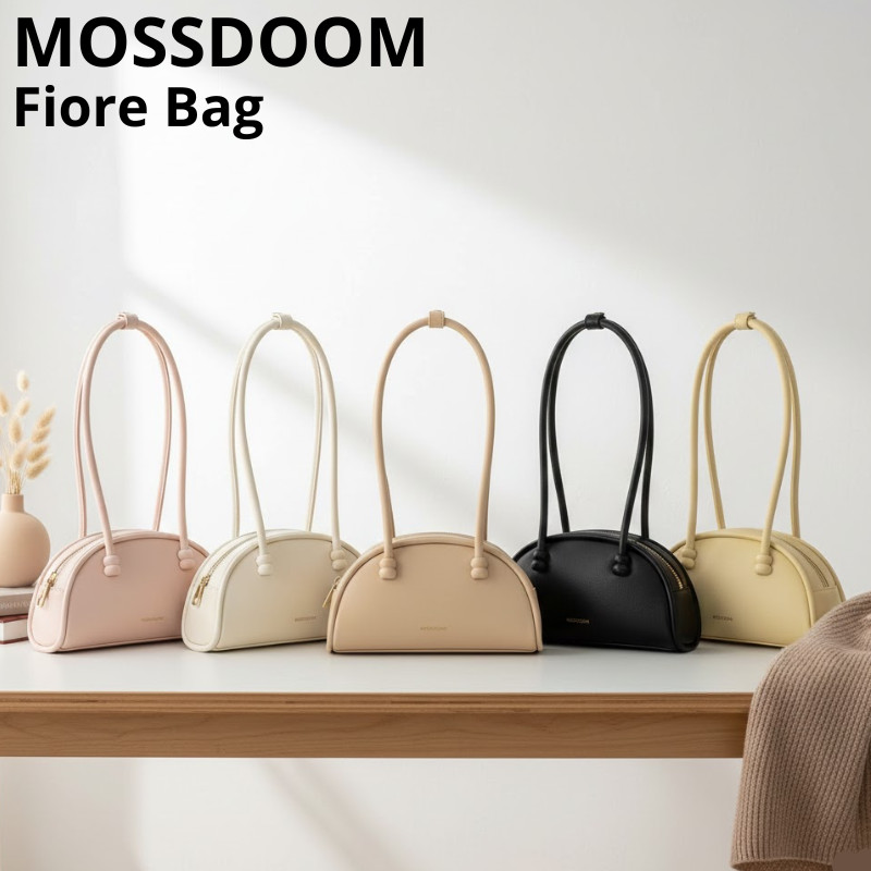 MOSSDOOM Tas Wanita Tas Shoulder Bag Cute Tas Bahu Mode Sederhana - Fiore Bag
