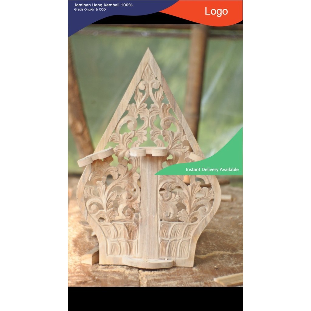 blawong keris gunungan ukiran jepara150 ND12