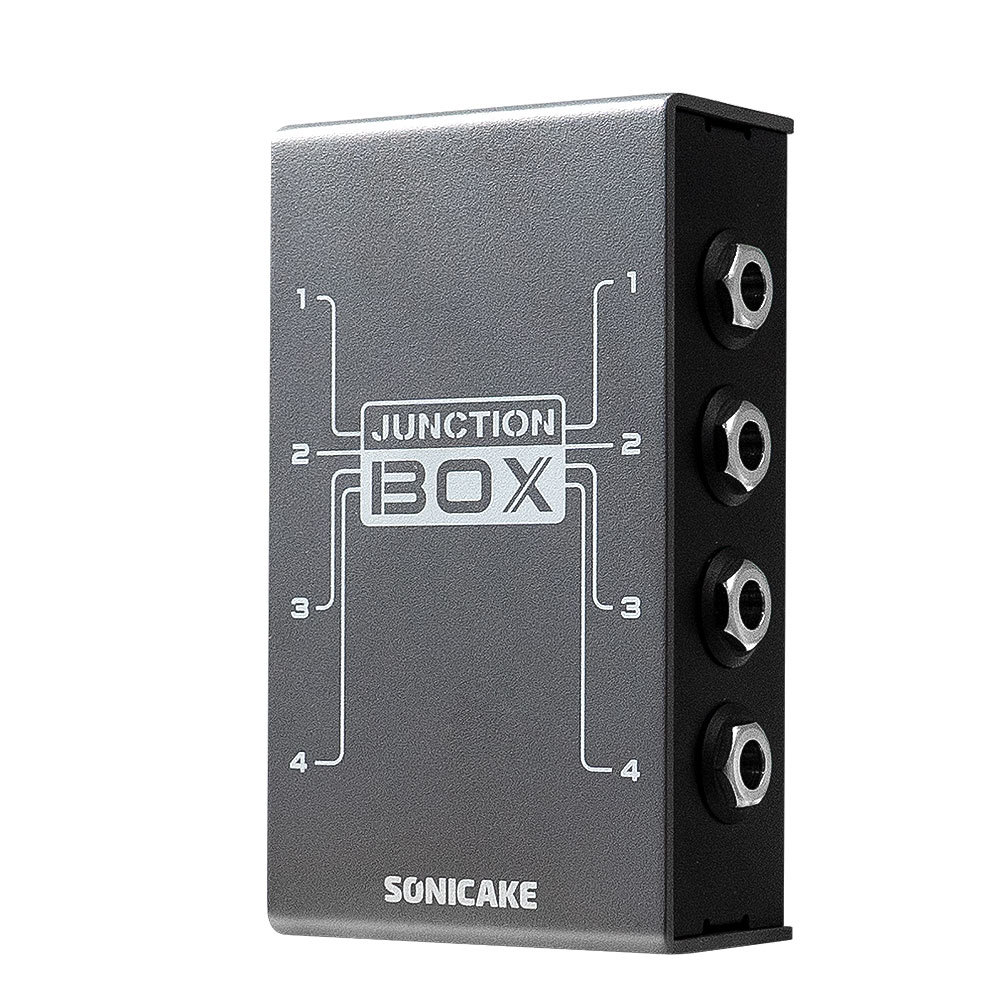 SONICAKE Junction Box TRS Stereo 4 channels Organization LINE Guitar Bass Effects Pedal Control Syst