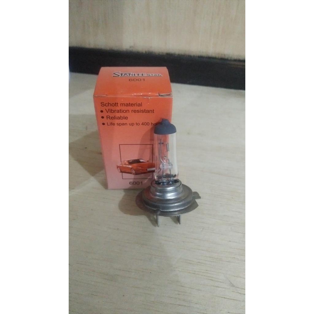 Lampu Bohlam Mobil Halogen H7 12V 55W Original Stanlee Star 6001
