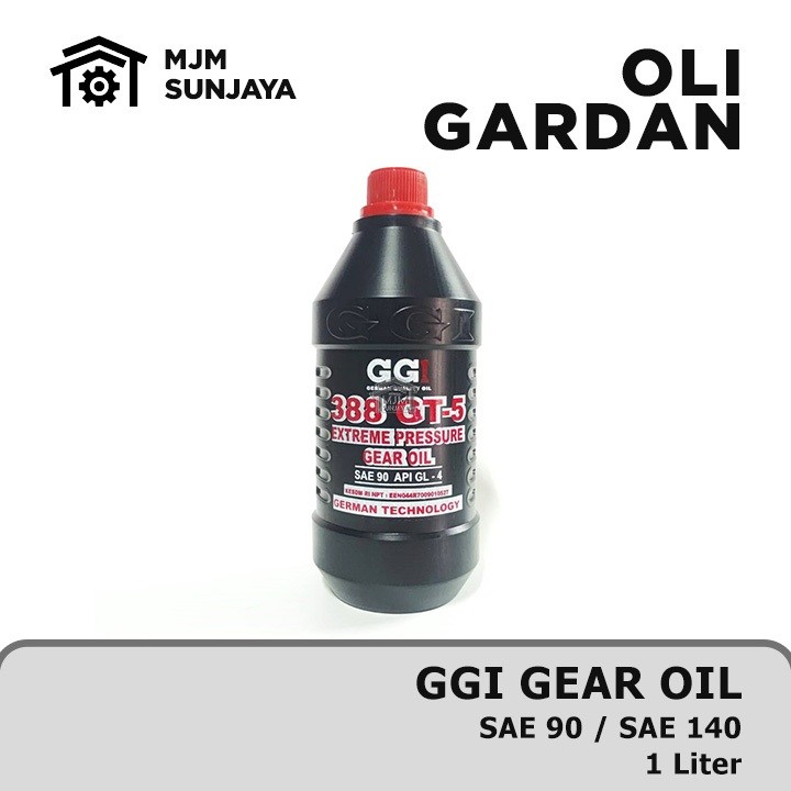 GGI Gear Oil SAE 90 140 1Liter Oli Gardan Transmisi Manual Persneling Mobil 1 Liter SAE90 SAE140 API