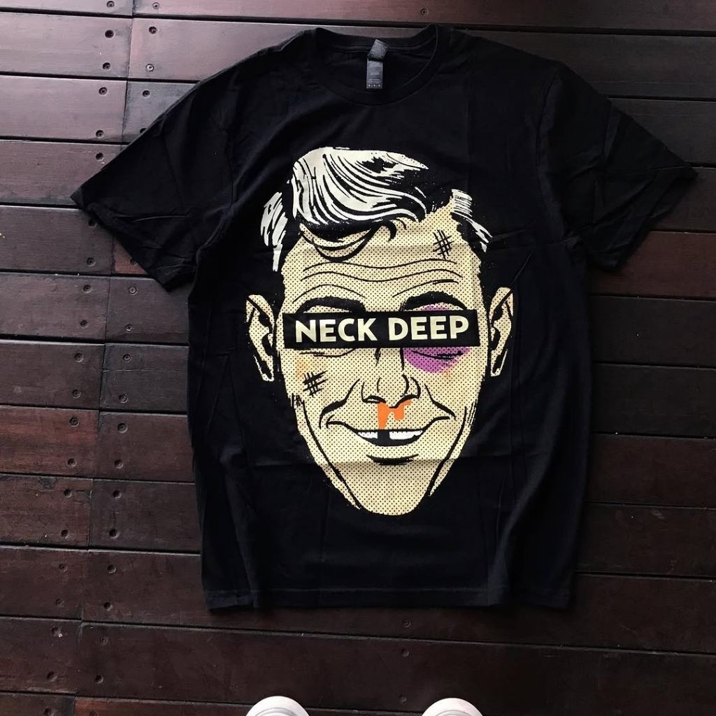 (COD) NECK DEEP - NED TSHIRT BLACK
