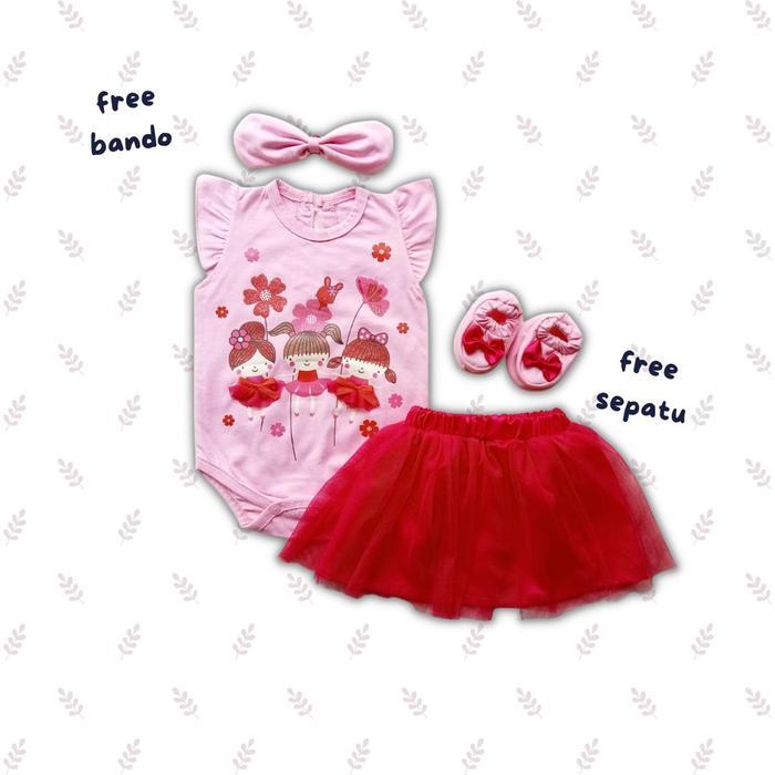 jumper bayi perempuan 12 bulan ballerina sister grosir baju anak bayi - k muda