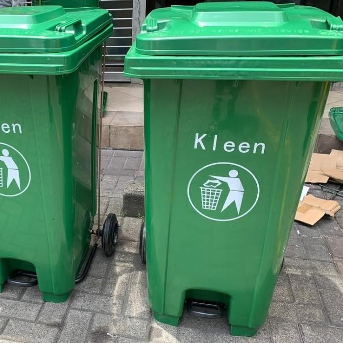 Tempat Sampah Injak / Pedal Kleen 240 Liter Penampung Sampah Besar
