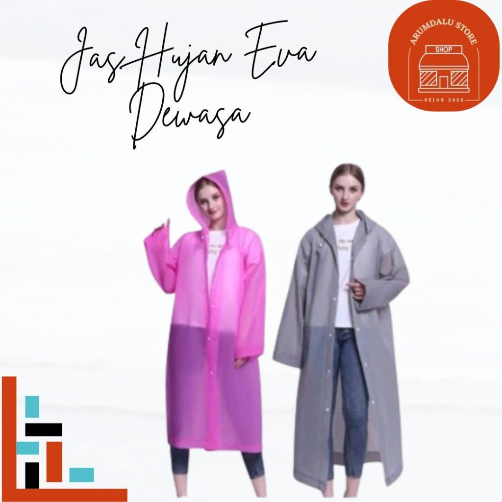 JAS HUJAN EVA IMPORT DEWASA KOREAN STYLE