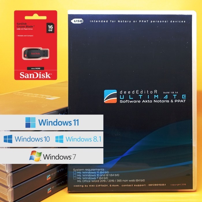 deedEditoR Ultimate x64 Software Notaris PPAT