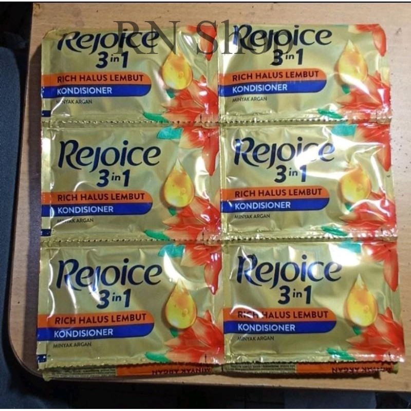 RN Shop Kondisioner Rejoice Sachet / Conditioner Rejoice - 12 sachet/renteng