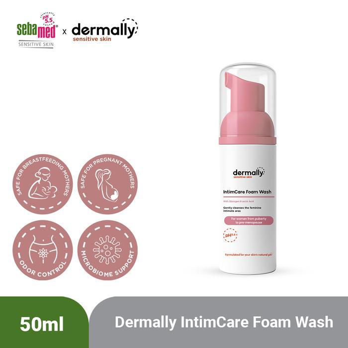 Intimate Wash - Dermally IntimCare Foam Wash - Dermally 50ml