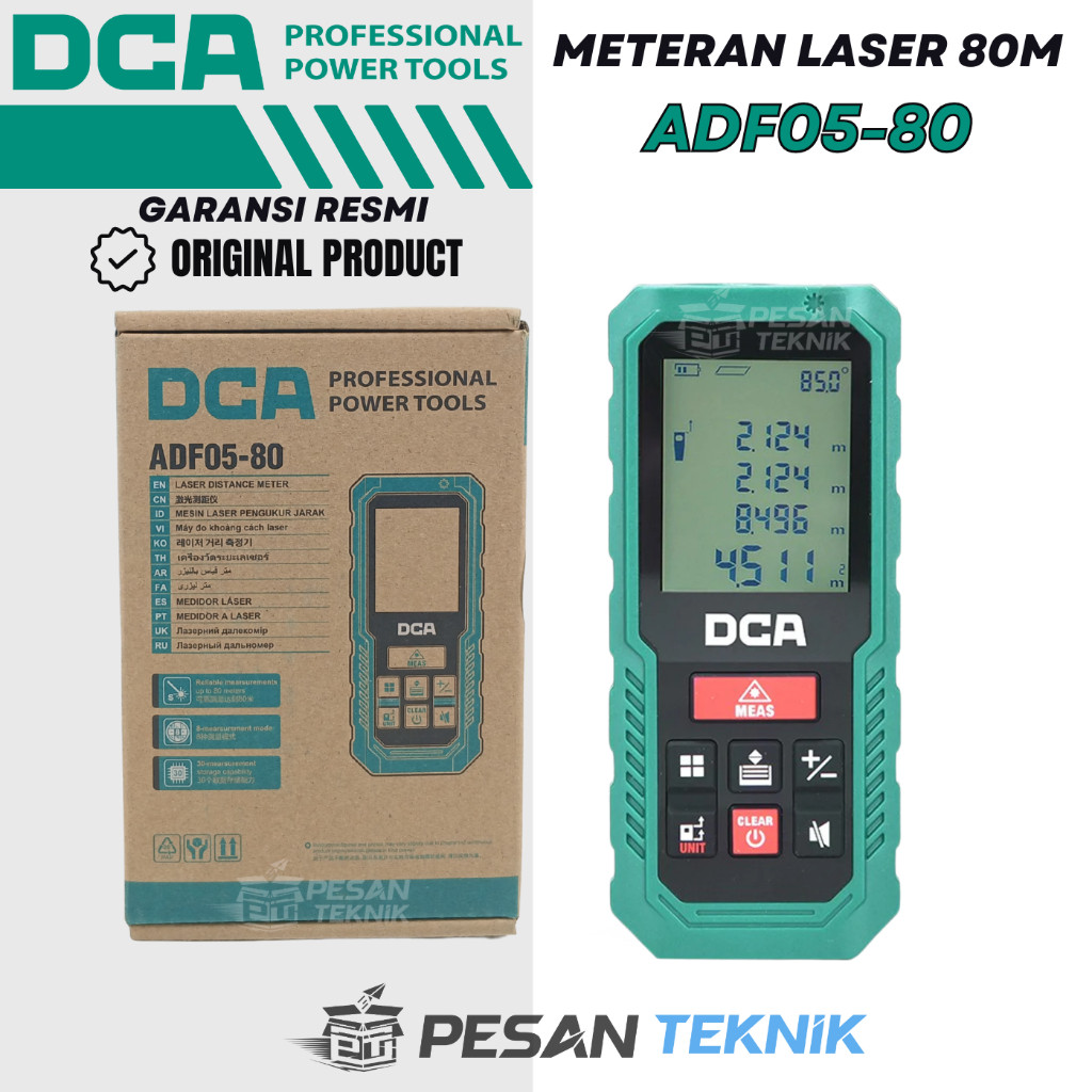 Meteran laser 80m laser level DCA ADF05-80