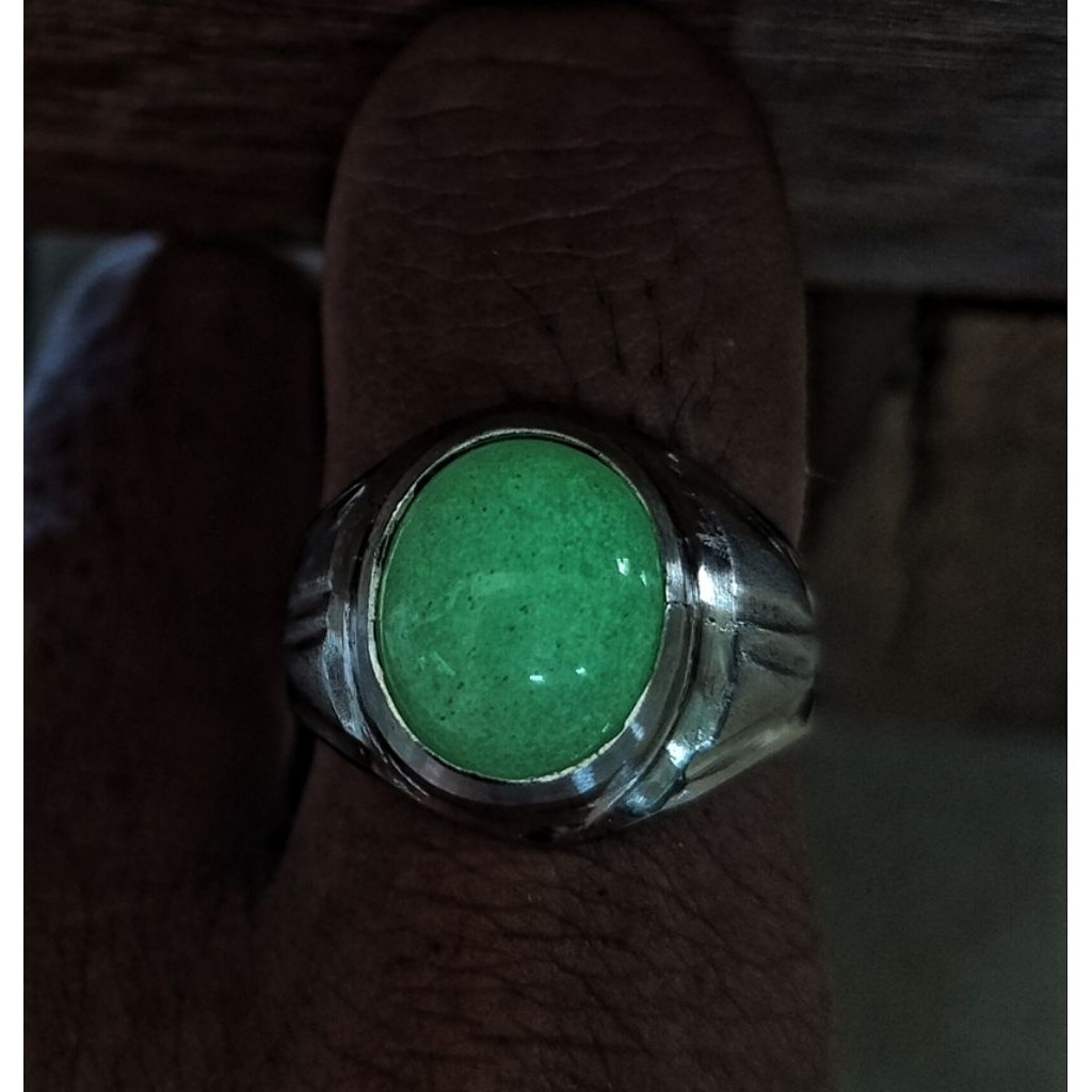 CINCIN BATU FOSFOR RING MONEL DOFF HANDMADE