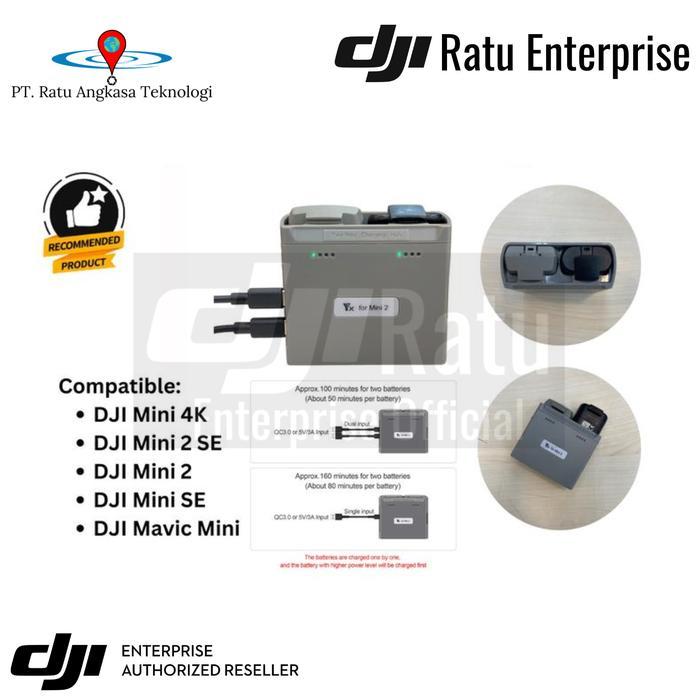 Battery Charging Hub DJI Mini 4K DJI Mini 2 SE Charger Baterai DJI Mini 4K DJI Mini 2 SE DJI Mini 2 