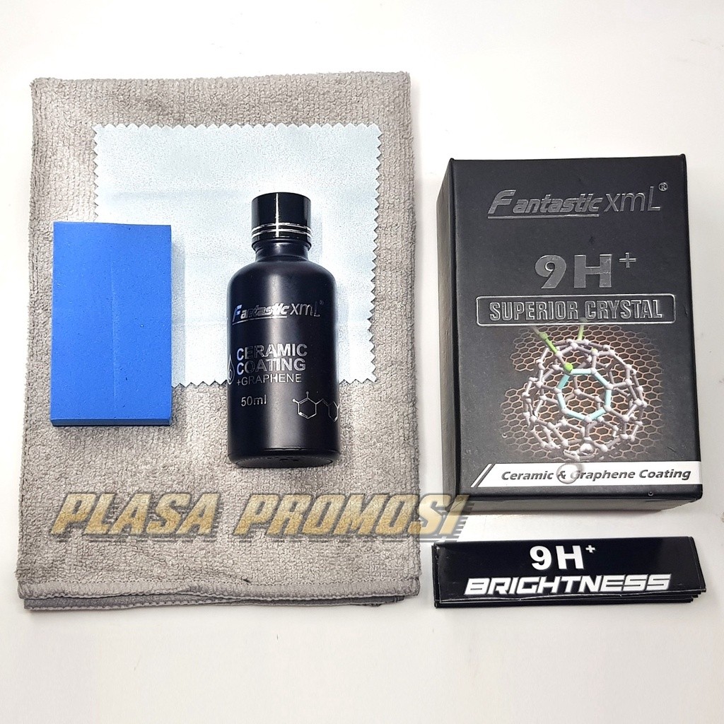 Ceramic Coating Mobil Crystal Diamond Graphene Coating 50ml - 9H+