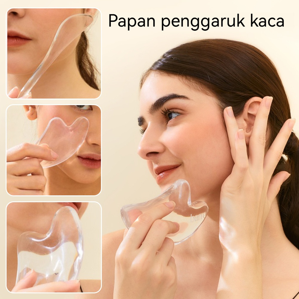 Alat Pijat Wajah Resin Bentuk V untuk Perawatan Kulit Harian dan Kesehatan