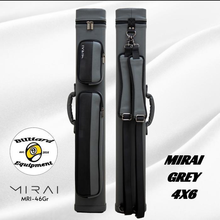 Mirai 4x6 - Grey | Tas Billiard | Cue Case Billiard