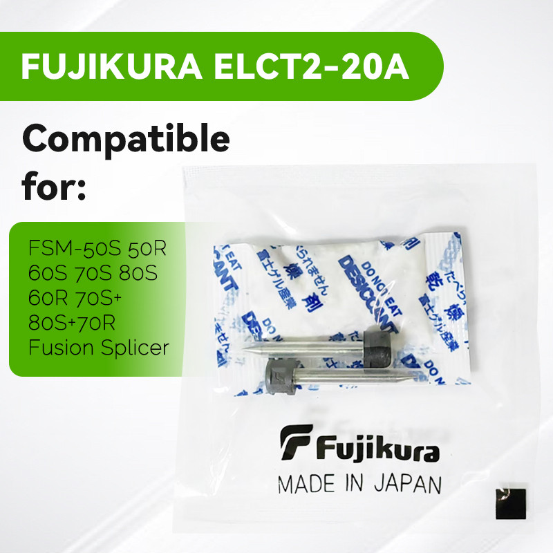 Electrodes ELCT2-20A for FSM-50S 60S 60r 70S 80S Fiber Optic Fusion Machine/ Fusion Splicer Electrod