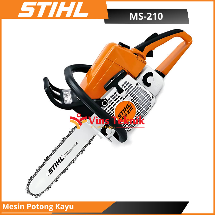 STIHL MS210 Chainsaw Mesin Potong Kayu Bensin MS 210