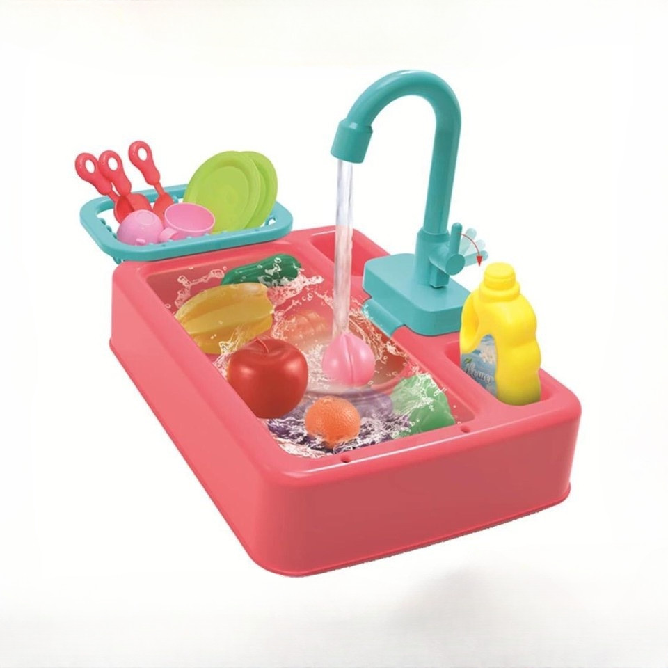 Mainan Anak Cuci Piring - Diswashing Sink Wastafel Cuci Piring Mainan Mainan kitchen Sink Anak Maina