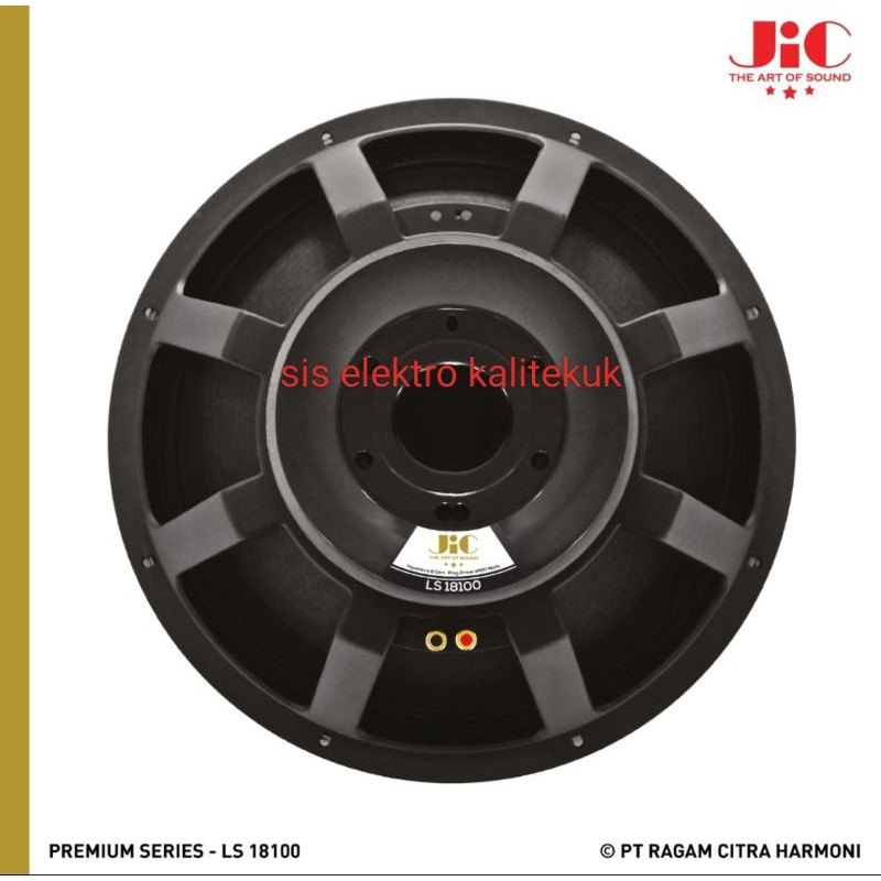 Speaker 18 Inch JIC LS 18100 Subwoofer Premium