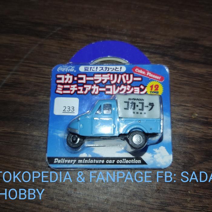 Coca Cola Delivery Car Collection Daihatsu Midget Mp5 Bemo HO Scale SBAtoys