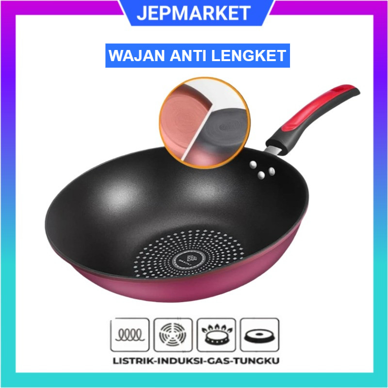 wajan anti lengket / Wajan Penggorengan / Wajan Diamond / teflon diamond / teflon anti lengket