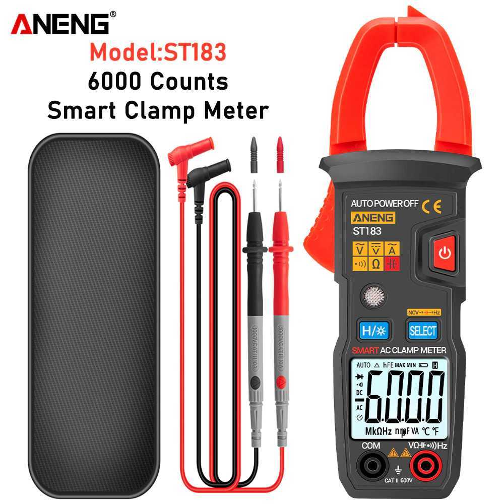 ANENG Digital Multimeter Voltage Tester Clamp - ST183