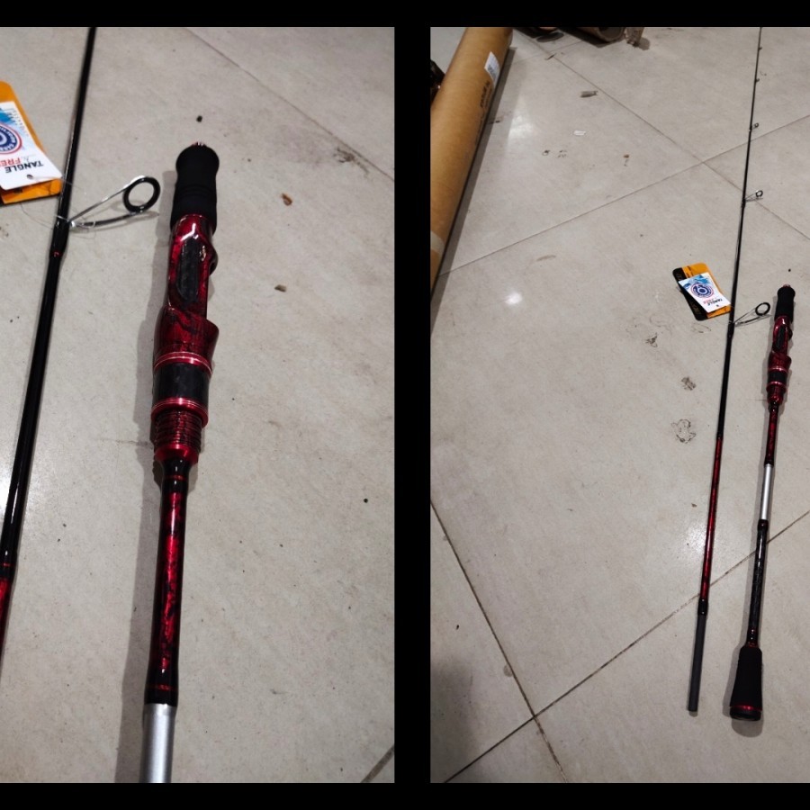 joran micro jig daido extreme emperor 662 micro jigging solid carbon pe 02 60 coblos bottom emperor