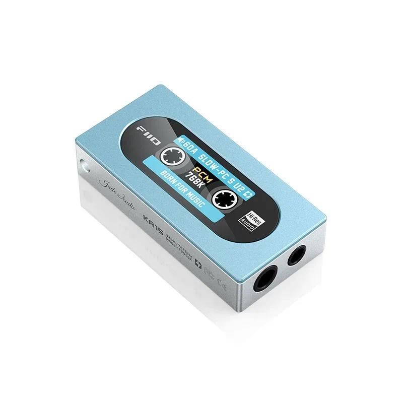 FiiO KA15 Portable HIFI USB DAC AMP Headphone Amplifier Usb Dongle with 35mm and 44mm Headphone Outp