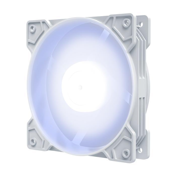 ProPC Center FAN coolmoon CASING 12CM SHADOW BLACK RGB - putih full