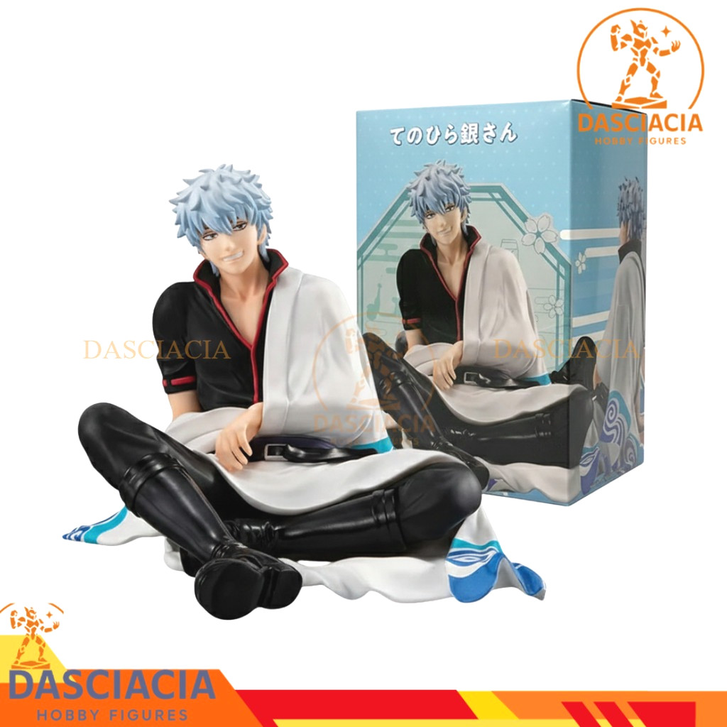 Action Figure Gintama Sakata Gintoki Pose Duduk