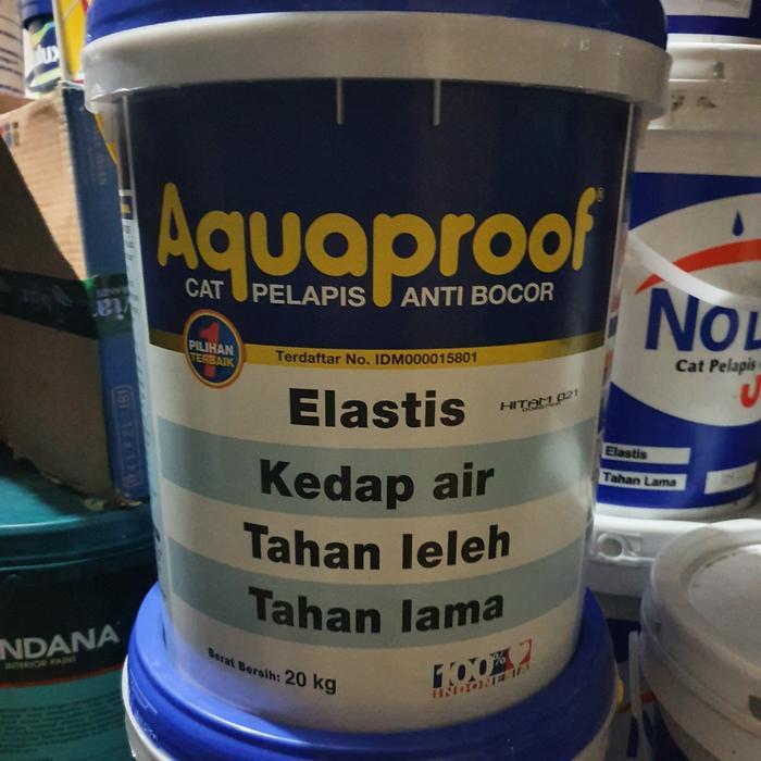 Cat Tembok Anti Bocor Waterproofing AQUAPROOF warna Putih 20kg
