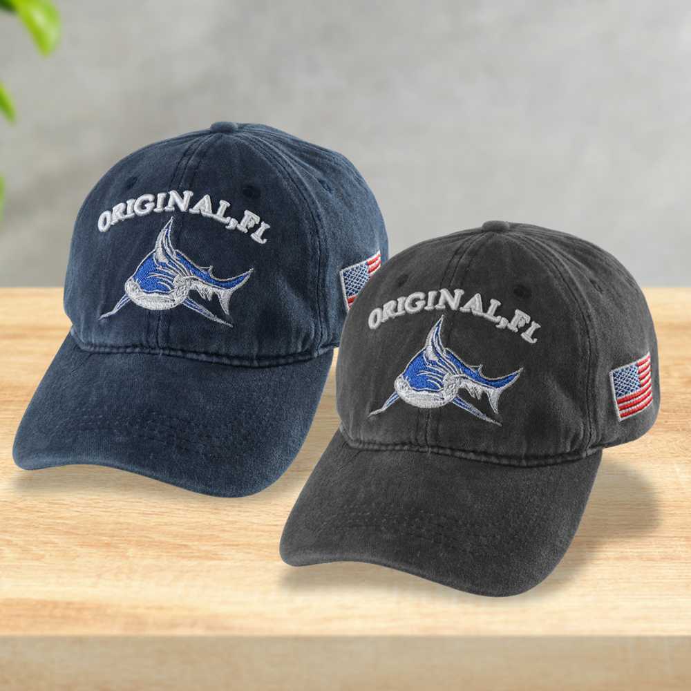 Topi Baseball Cap Model Shark Original FL Rhodey