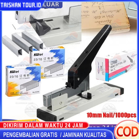 Hekter Untuk Kertas Tebal - Hekter Serba Guna Heavy Duty Stapler Tembak Kangaro /staples Besar/stapl