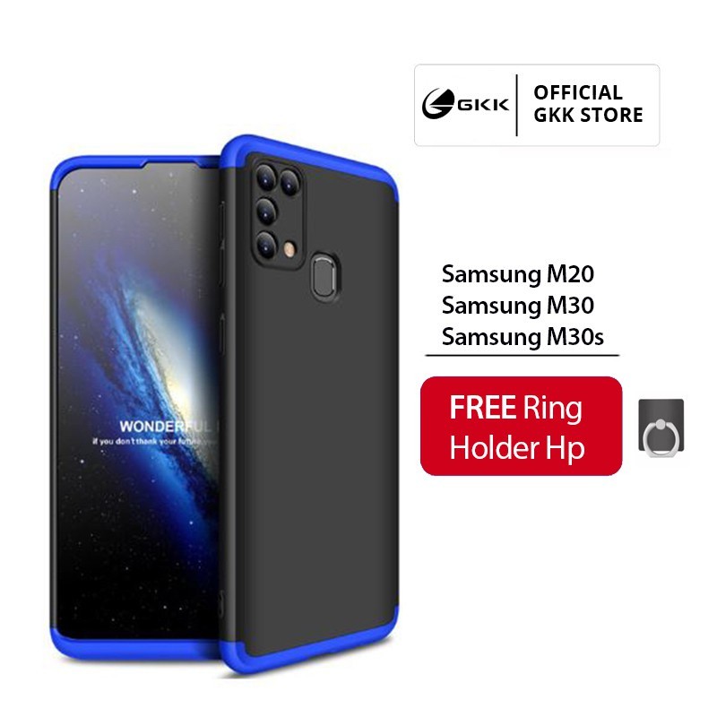 Casing Samsung M20 M30 M30s GKK Original Hard Case 360 Shockproof Tahan Banting