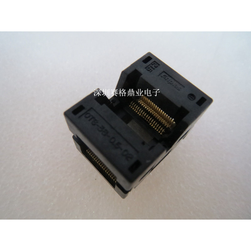 Opentop OTS380502 SSOP38TSSOP38 spacing 05mm  IC Burning seat Adapter testing seat Test Socket test 