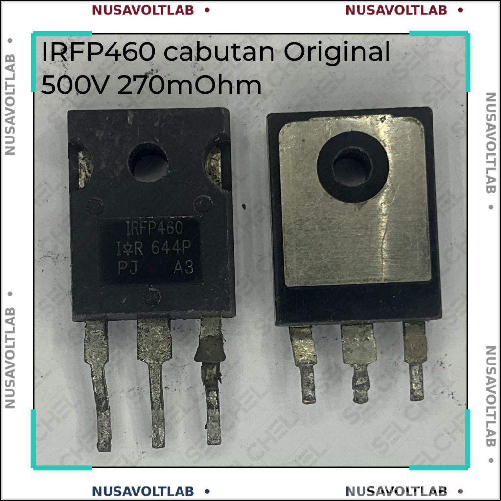IRFP460 cabutan original infineon vishay