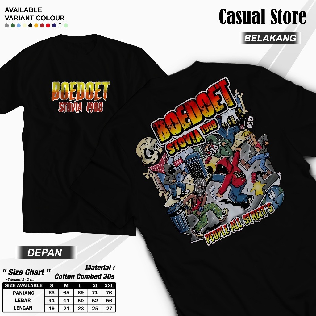 Kaos STM BOEDOET TERBARU / Desain / Kaos STM BOEDOET STOVIA