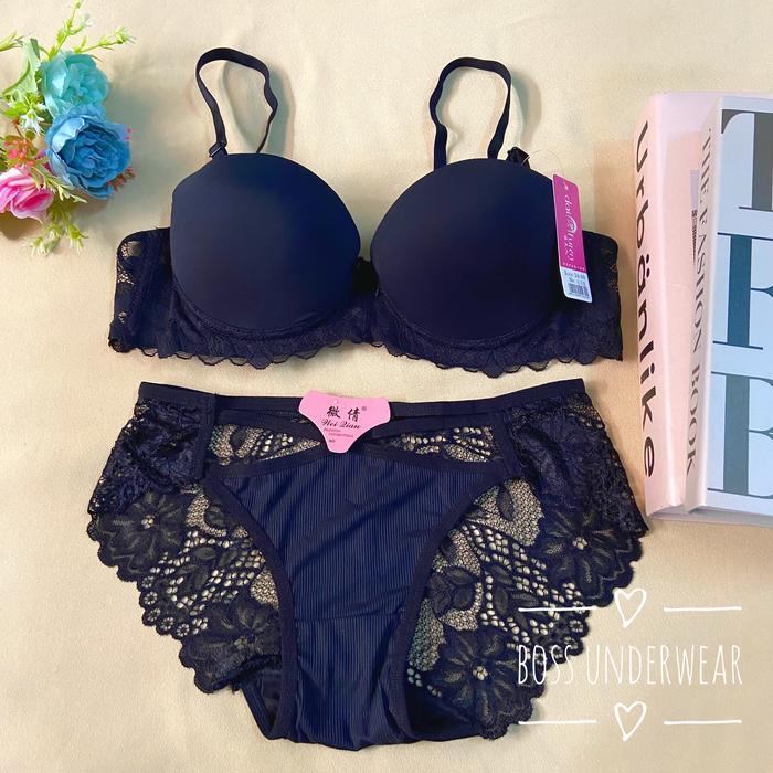 Set bra sexy / Pakaian dalam wanita / Set bra impor murah/ Setelan bra celana/ women underwear set/ 