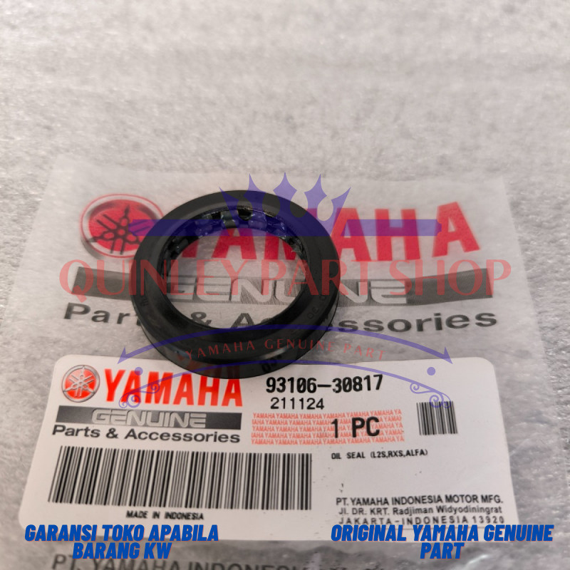 SEAL SIL NAPGEAR NAPGIR F1ZR FIZR RXS FORCE1125Z VEGA ALFA SIGMA CHAMP ORIGINAL YAMAHA 93106-30817