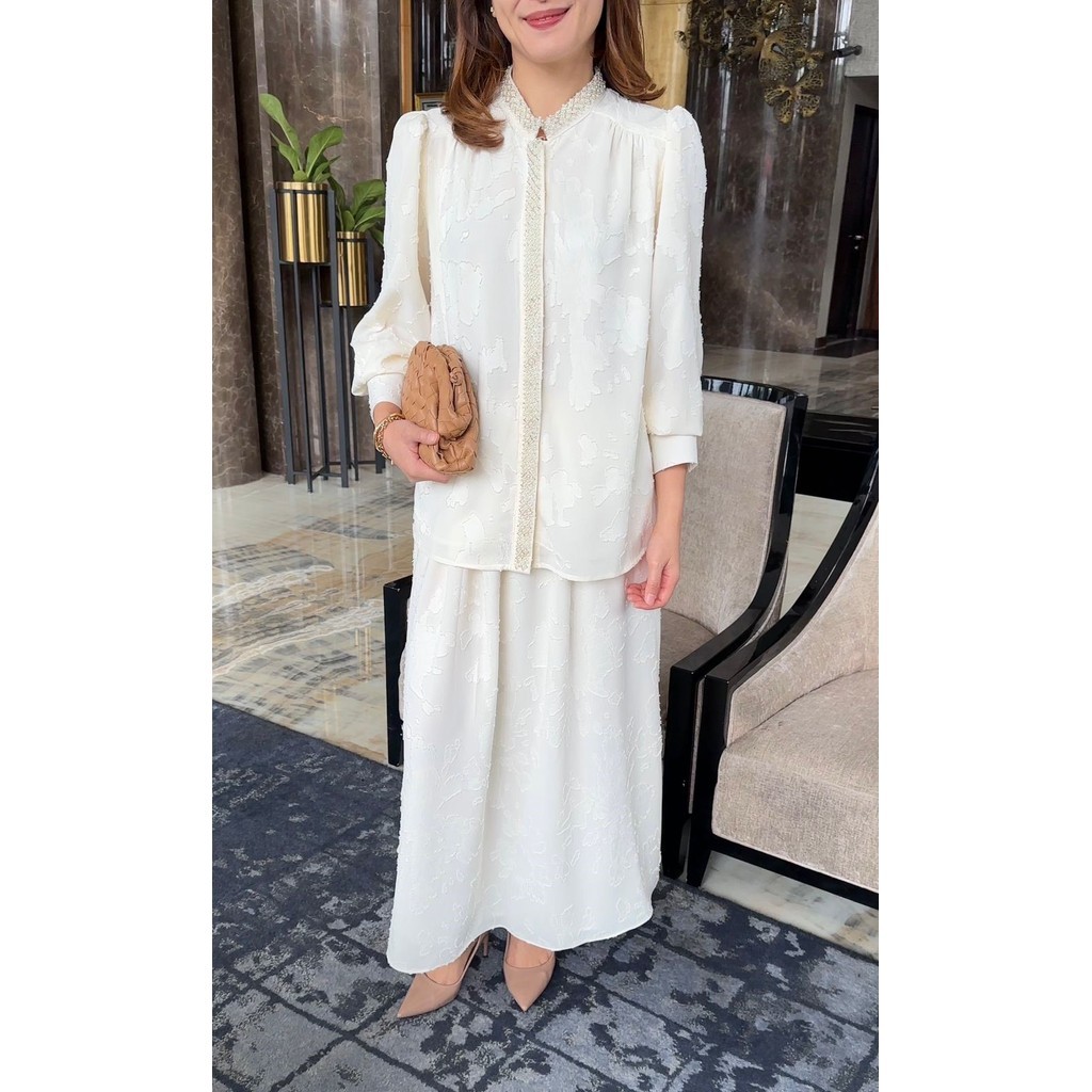 HAKANA ARUNA set - set atasan lengan panjang hijab rok wanita