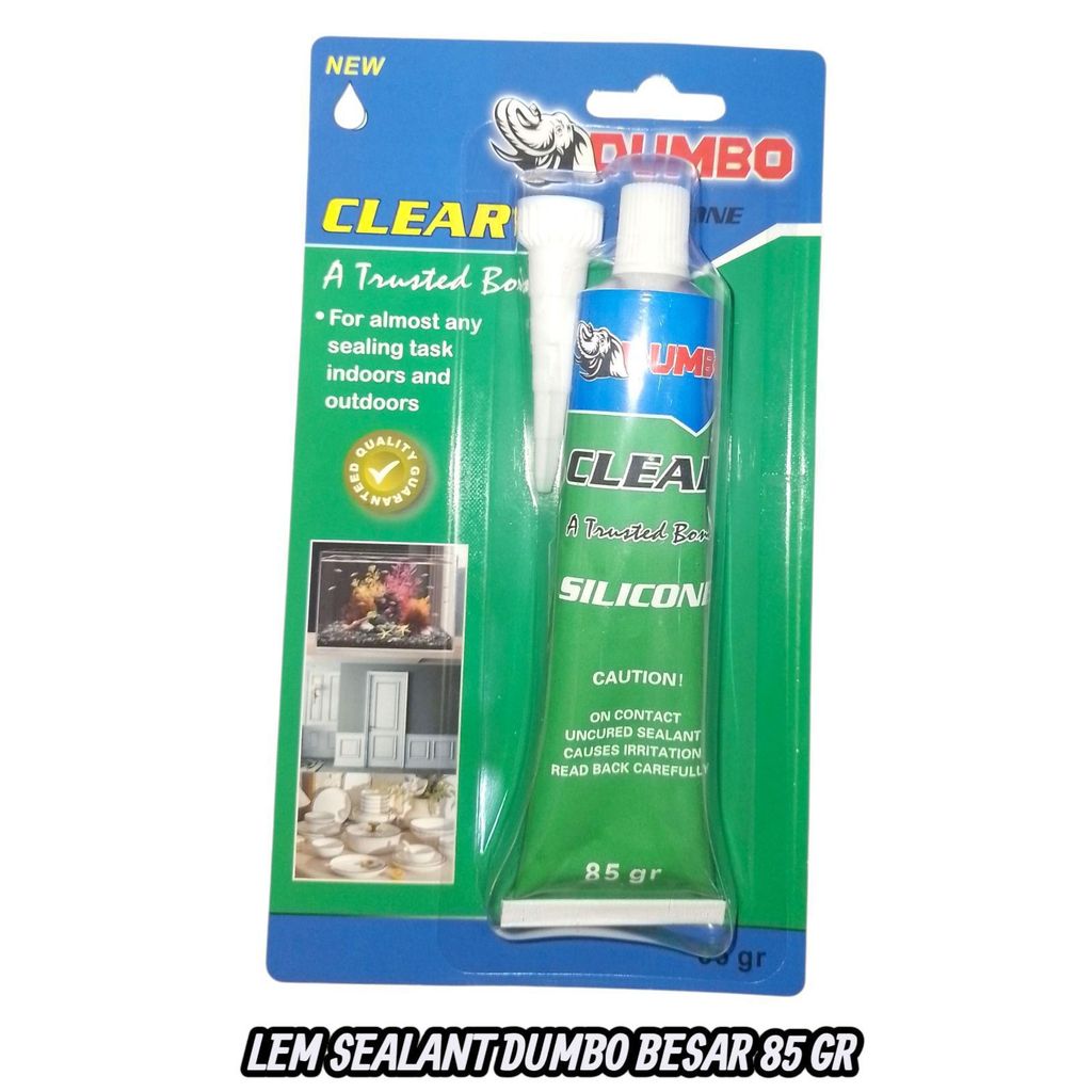 LEM KACA / LEM AQUARIUM / LEM SILICONE / SILIKON AQUARIUM AQUASCAPE SEALANT TUBE
