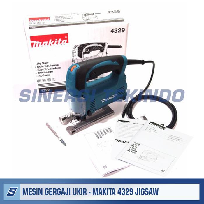 Mesin Gergaji Listrik Ukir Kayu Triplek - MAKITA 4329 JIGSAW [450Watt]