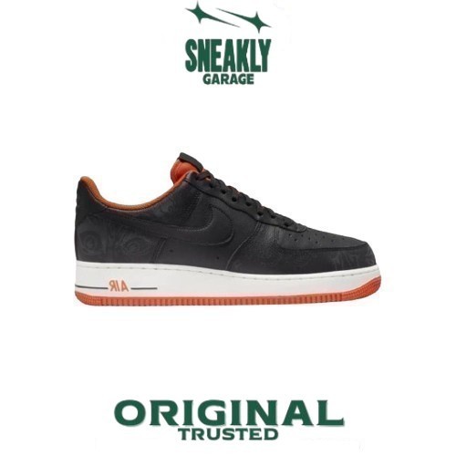 Sepatu Nike Air Force 1 Halloween Black Starfish    Sneakers Unisex