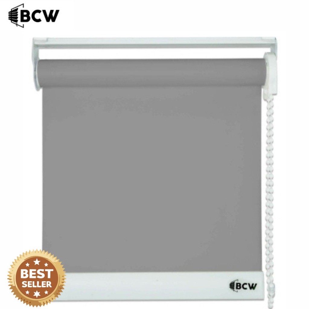 BCW Roller Blinds Dimout - Tirai Jendela - Tirai Gulung Jendela - Penahan Panas