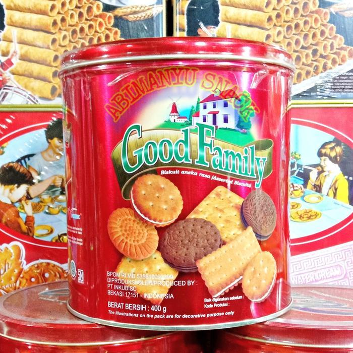 biskuit kaleng murah kue lebaran - GOOD FAMILY 400