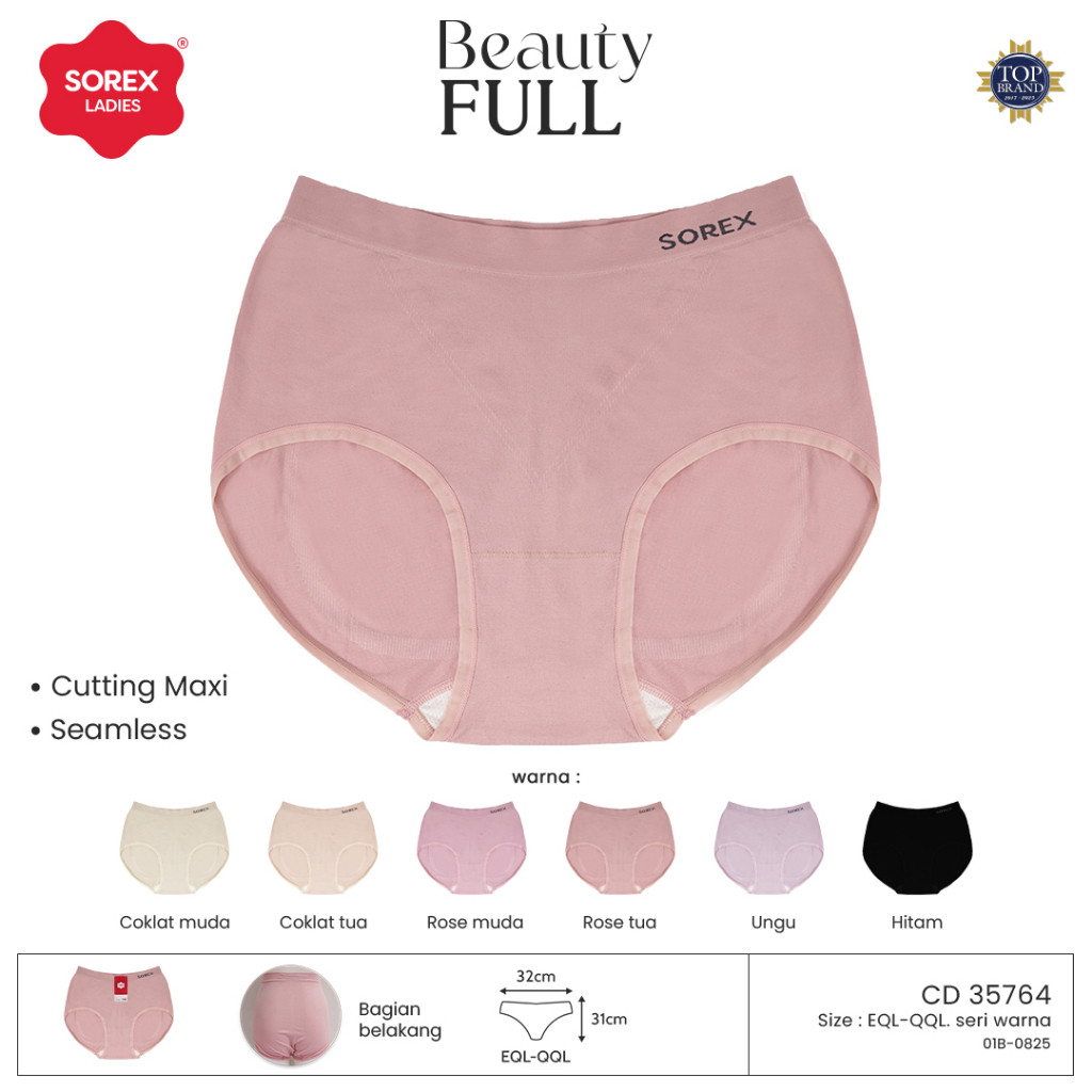 COD Sorex Cd Fashion Wanita BeautyFull Maxi Seamless Jumbo (Setara Size EQL-QQL) CD 35764