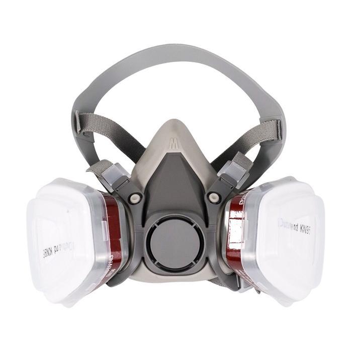 Masker Gas Facepiece Respirator Half Gas Mask 6200